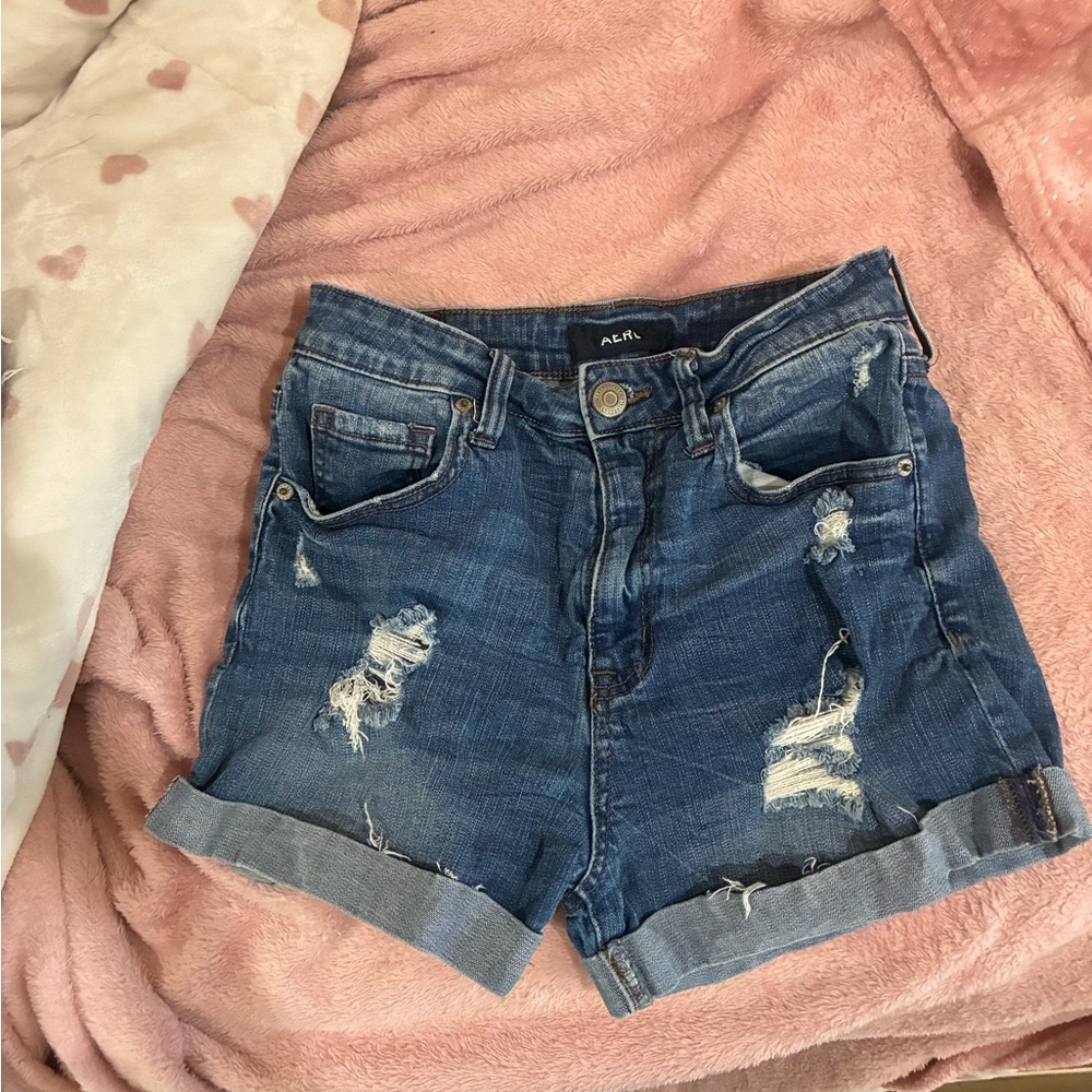 Aeropostale Women's Blue Denim Shorts